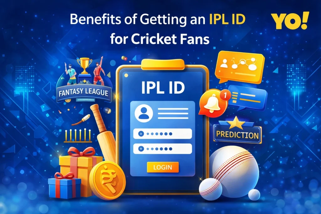 Benefits of Get IPL ID for cricket fans including fantasy league, rewards, and online cricket platform features