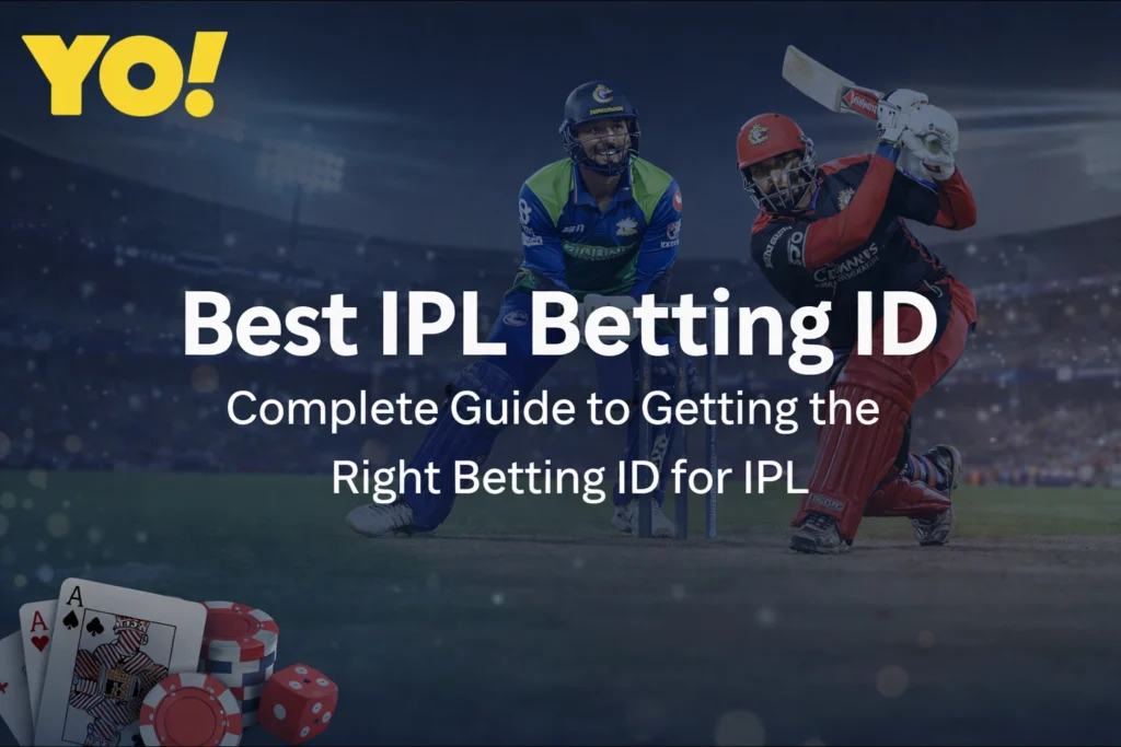 Best IPL Betting ID complete guide with YO logo and IPL cricket betting concept