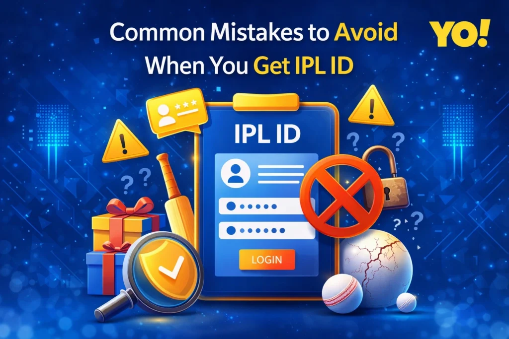 Common mistakes to avoid when you Get IPL ID including security risks and wrong platform choices