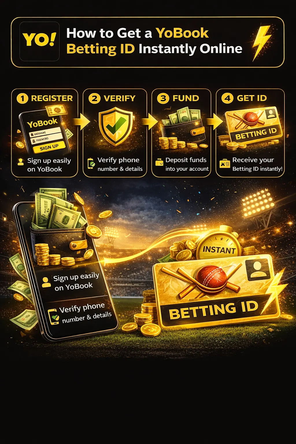 how to get yobook betting id online cricket betting platform