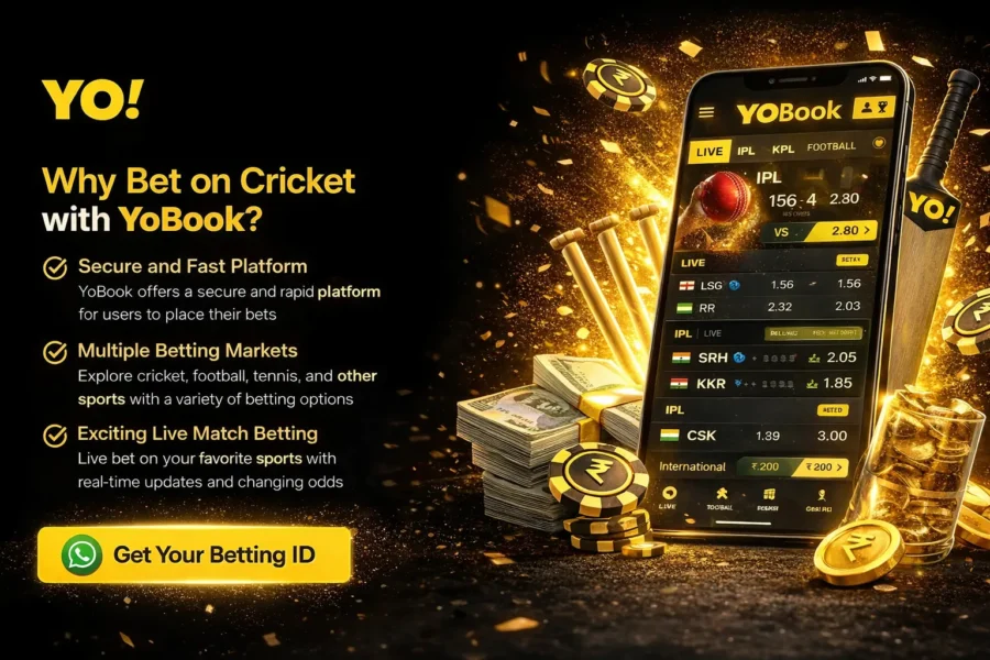 YoBook online betting ID platform cricket betting guide